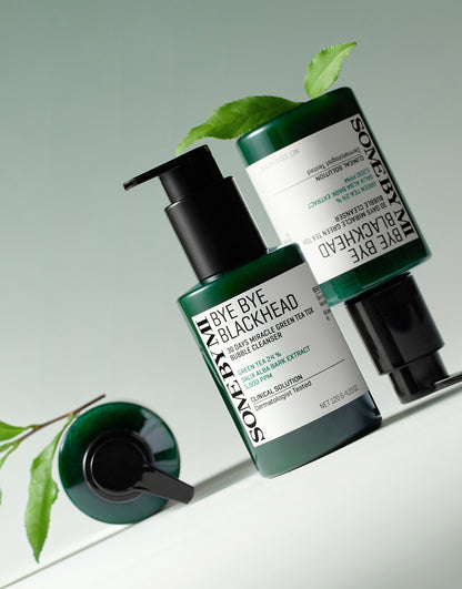 SOME BY MI Bye Bye Blackhead 30 Days Miracle Green Tea Tox Bubble Cleanser 120g
