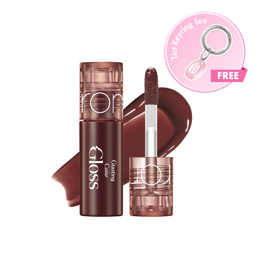 romand Glasting Color Gloss Mini #18 Red Bean Tteok
