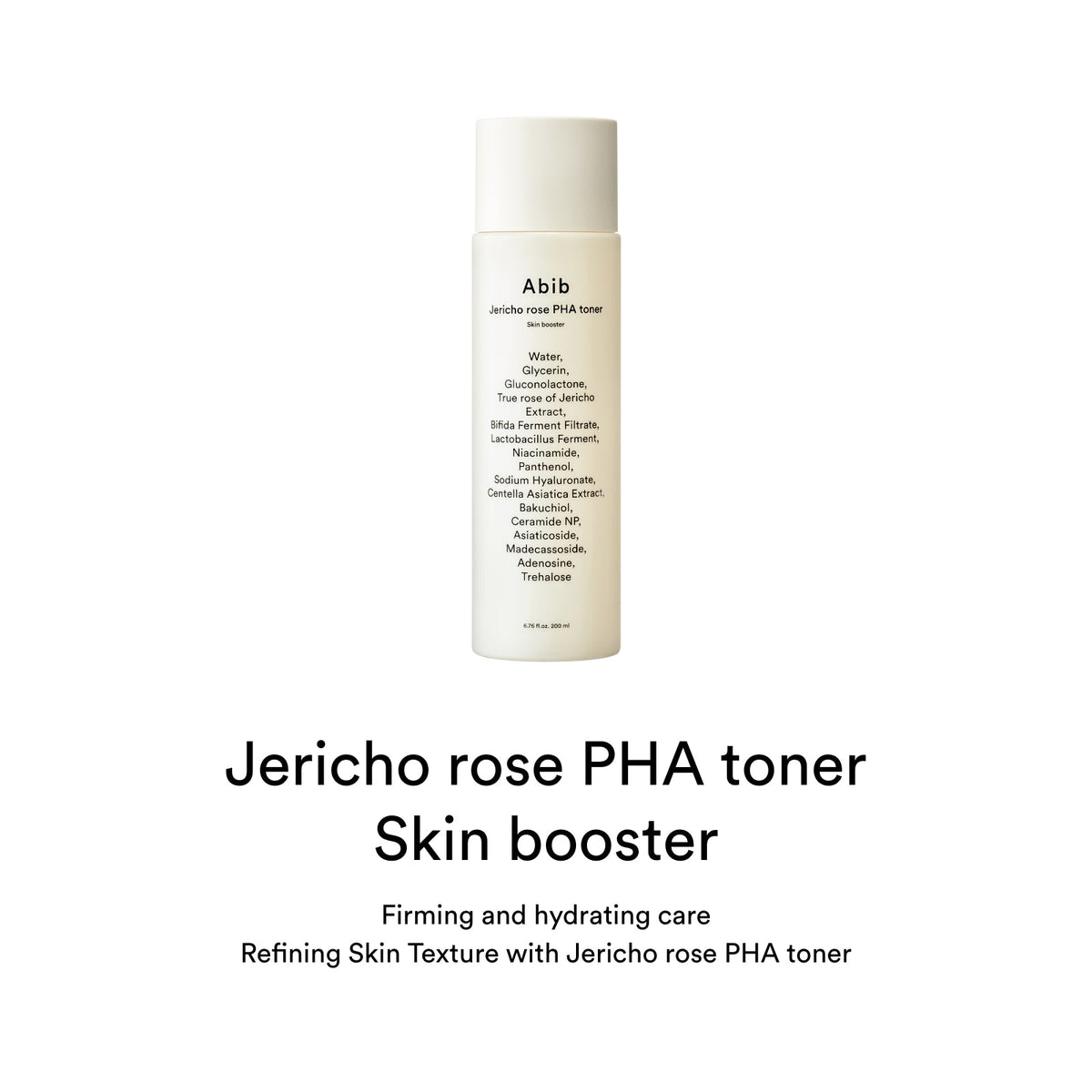Abib Jericho Rose PHA Toner Skin Booster 200ml