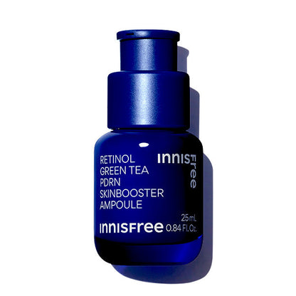 innisfree Retinol Green Tea PDRN Skin Booster Ampoule Mini 10ml
