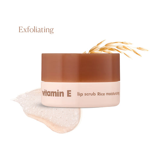 THE FACE SHOP Vitamin E Lip Scrub Rice 14g