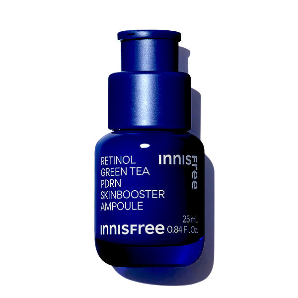 innisfree Retinol Green Tea PDRN Skin Booster Ampoule 25ml