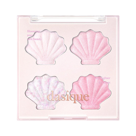 dasique Shine Glowy Highlighter Palette Twinkle Mermaid Collection