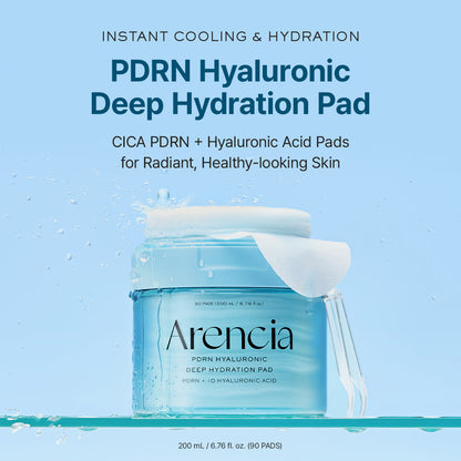 Arencia PDRN Hyaluronic Deep Hydration Pad 90 pads