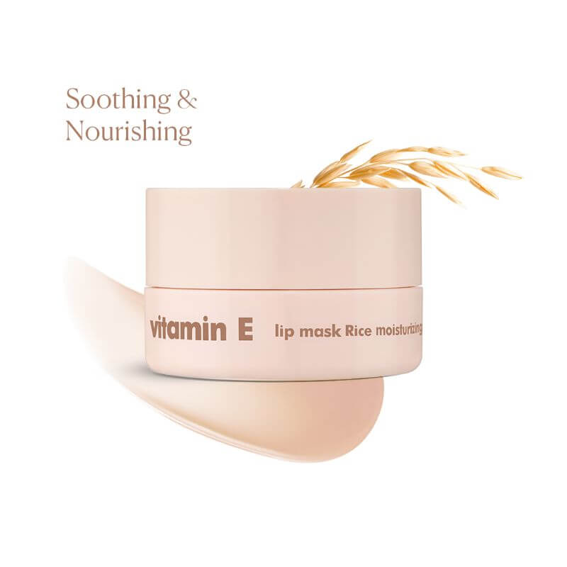 THE FACE SHOP Vitamin E Lip Mask Rice 14g