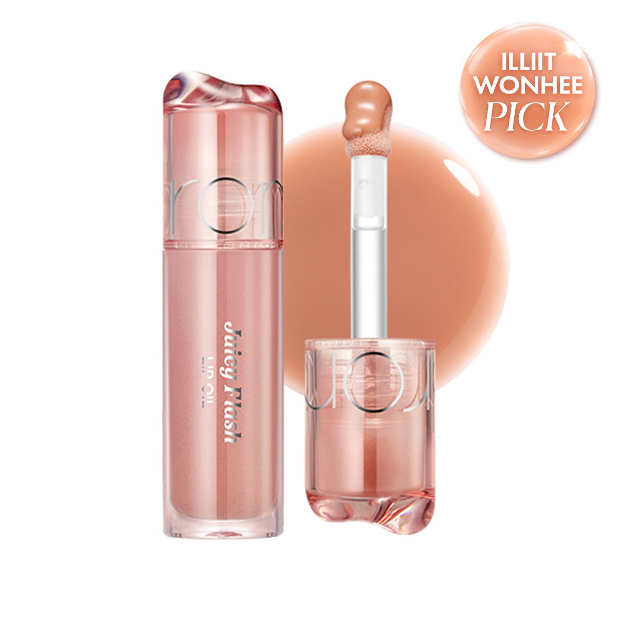 romand Juicy Flash Lip Oil #01 Pomelo Light