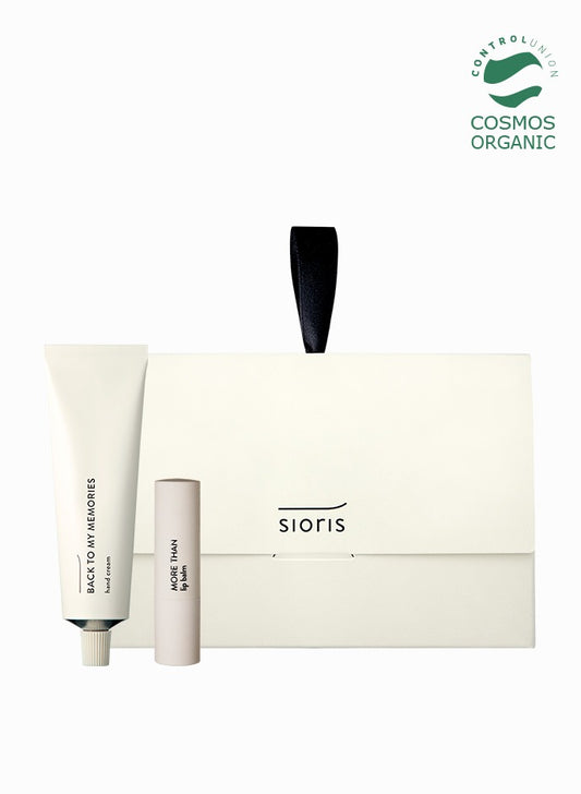 SIORIS Organic Hand & Lip Care Set 2 pcs