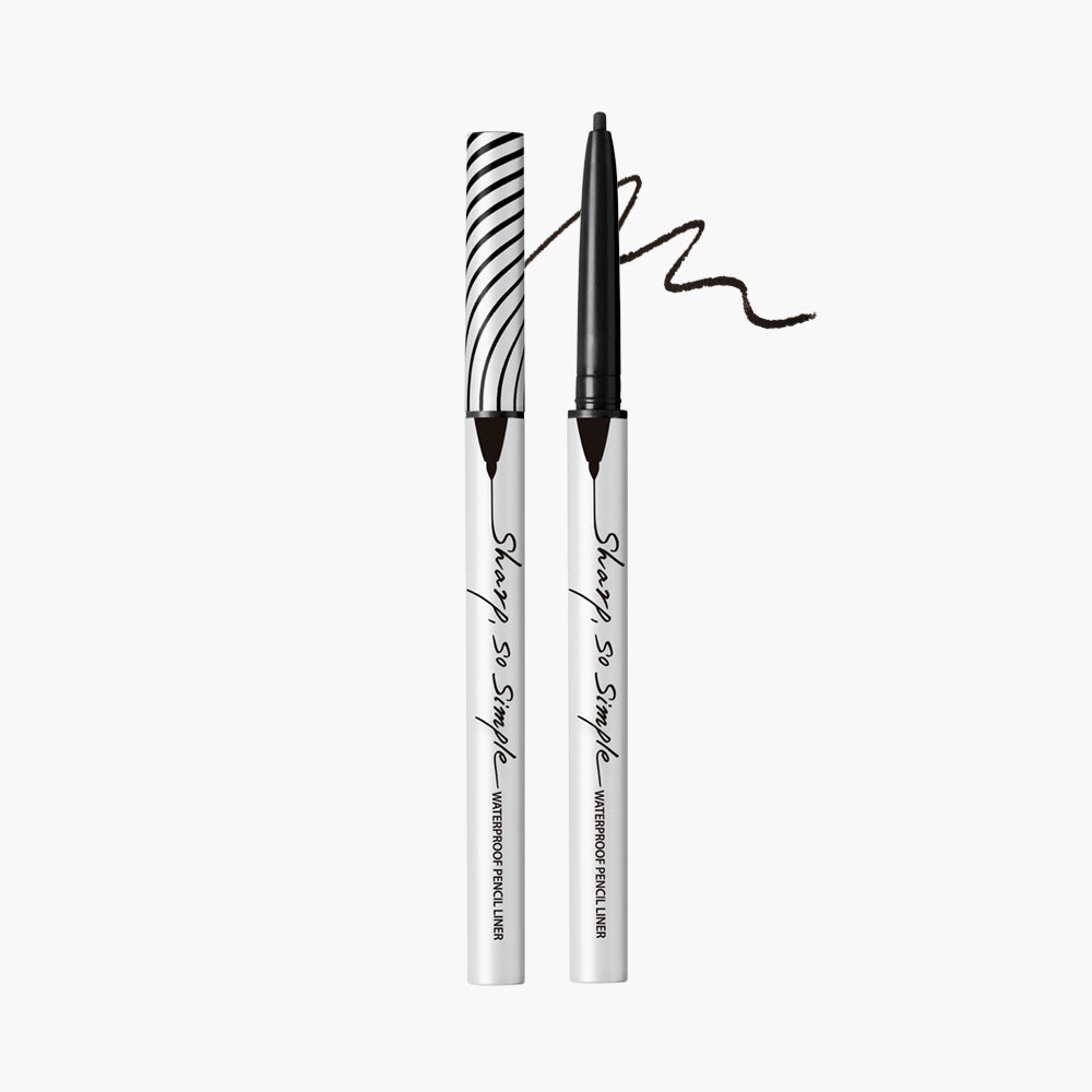 CLIO Sharp So Simple Waterproof Pencil Liner #01 Black