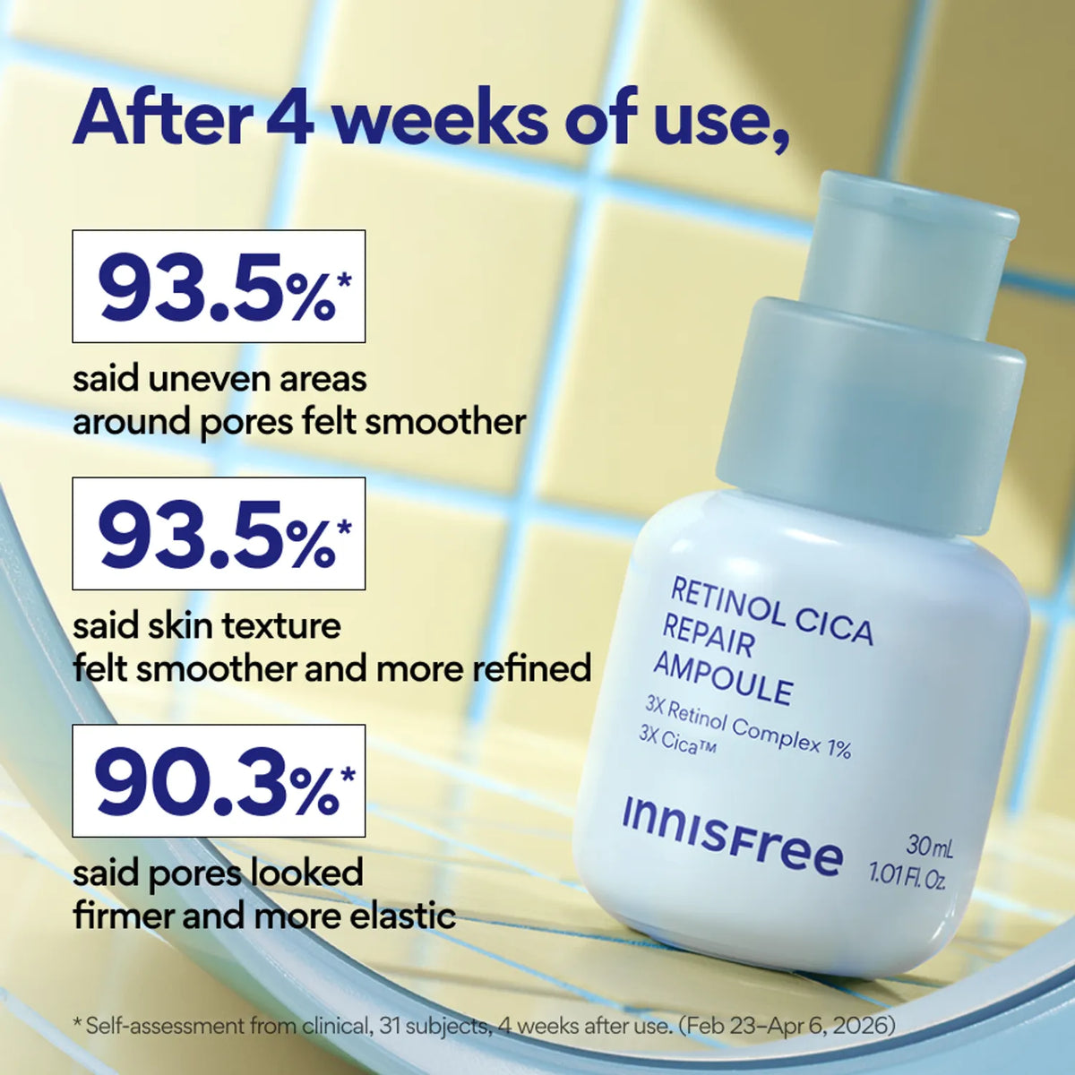 innisfree Retinol Cica Repair Ampoule Mini 10ml
