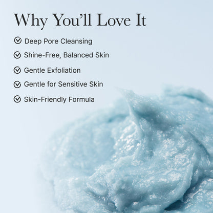 Arencia Fresh Blue Hyssop Rice Mochi Cleanser 120g