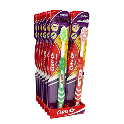 Close Up Medium Toothbrush