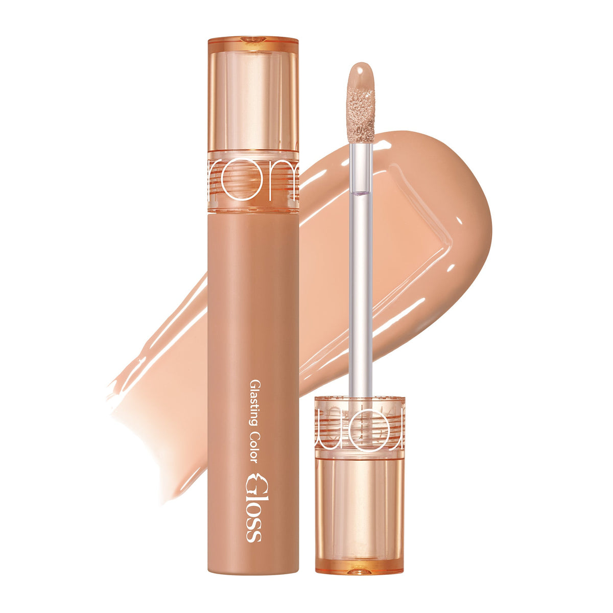 romand Glasting Color Gloss Cream Nude Edition #21 Toffee Cream