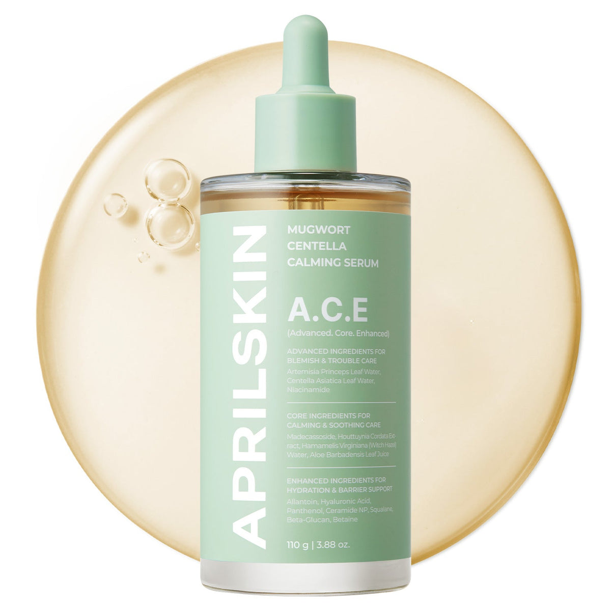 APRILSKIN A.C.E Mugwort Centella Calming Serum 110g