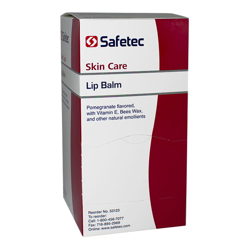Safetec Pomegranate Lip Balm - 0.5 gm Foil Pack