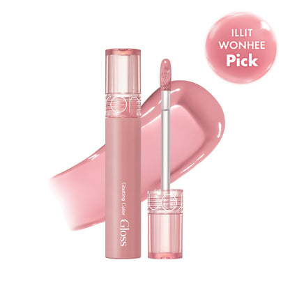 romand Glasting Color Gloss Cream Nude Edition #24 Cream Bebe