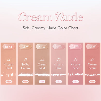 romand Glasting Color Gloss Cream Nude Edition