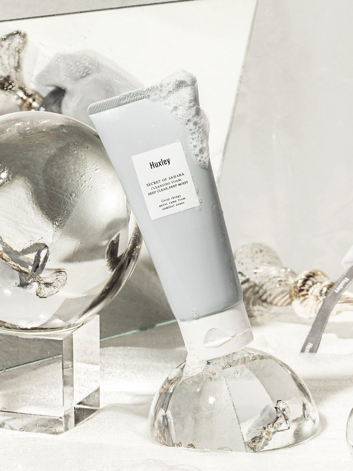 Huxley Cleansing Foam Be Clean Be Moist 150g