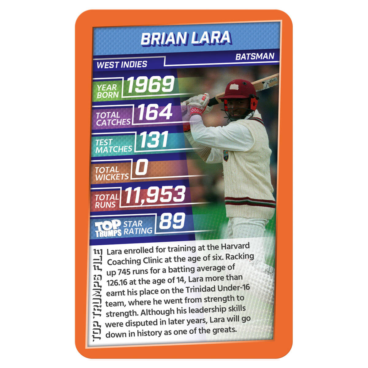 Top Trumps Legends Of Cricket Card Game
