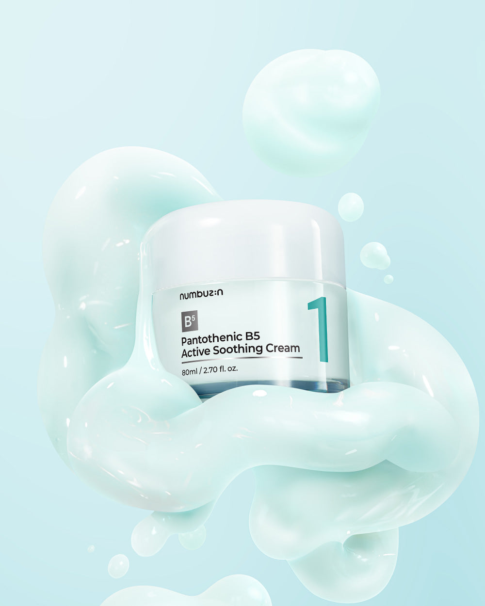 numbuzin No.1 Pantothenic B5 Active Soothing Cream 80ml