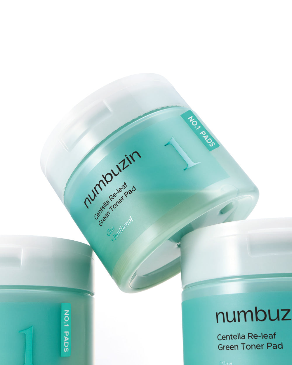numbuzin No.1 Centella Re-Leaf Green Toner Pad 70 pads