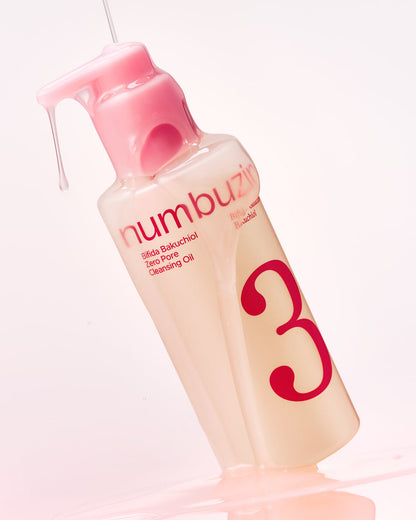 numbuzin No.3 Bifida Bakuchiol Zero Pore Cleansing Oil 200ml