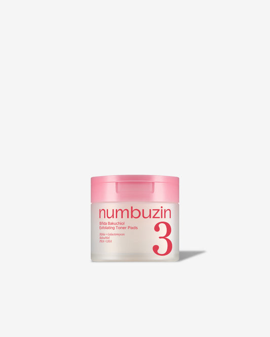 numbuzin No.3 Bifida Bakuchiol Exfoliating Toner Pads 70 pads