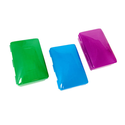 NEW Plastic FreeStyle Soap Box  Assorted Colors - 5 oz.