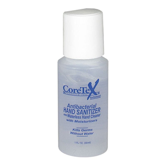 Coretex Hand Sanitizer Gel & Waterless Cleaner, Flip-Top Bottle - 1 oz.