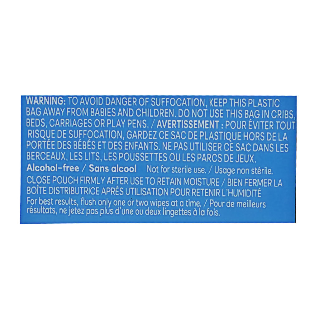 Cottonelle Flushable Moist Wipes - pack of 14