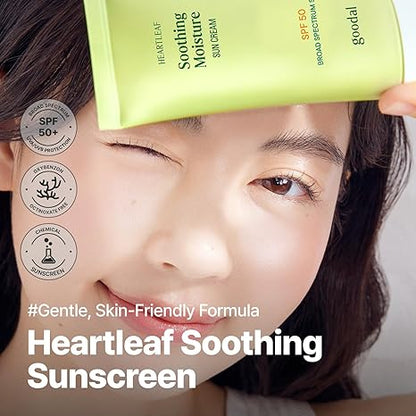 Goodal Heartleaf Soothing Moisture Sunscreen OTC Version 50ml