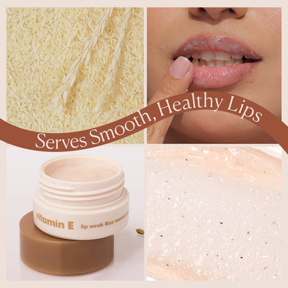 THE FACE SHOP Vitamin E Lip Scrub Rice 14g