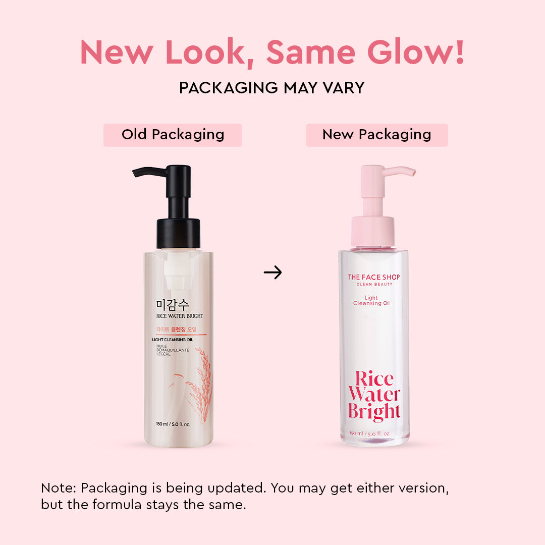 THE FACE SHOP Rice Water Bright Light Facial Cleansing Oil 150ml