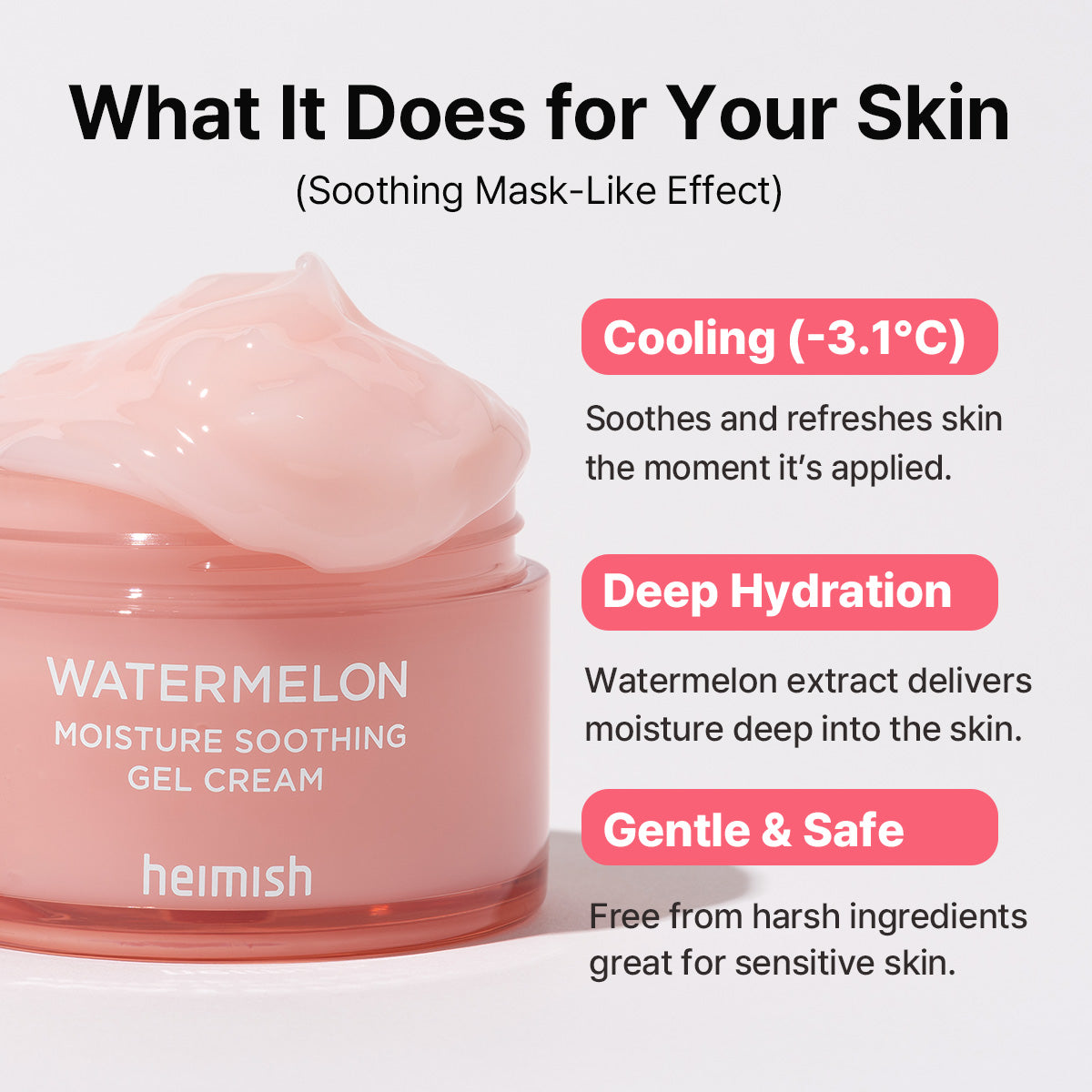 heimish Watermelon Moisture Soothing Gel Cream 110ml