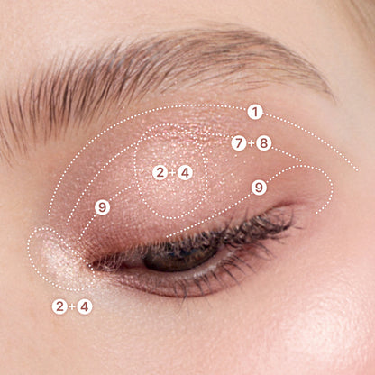 dasique Shadow Palette Rose Milk Tea Collection
