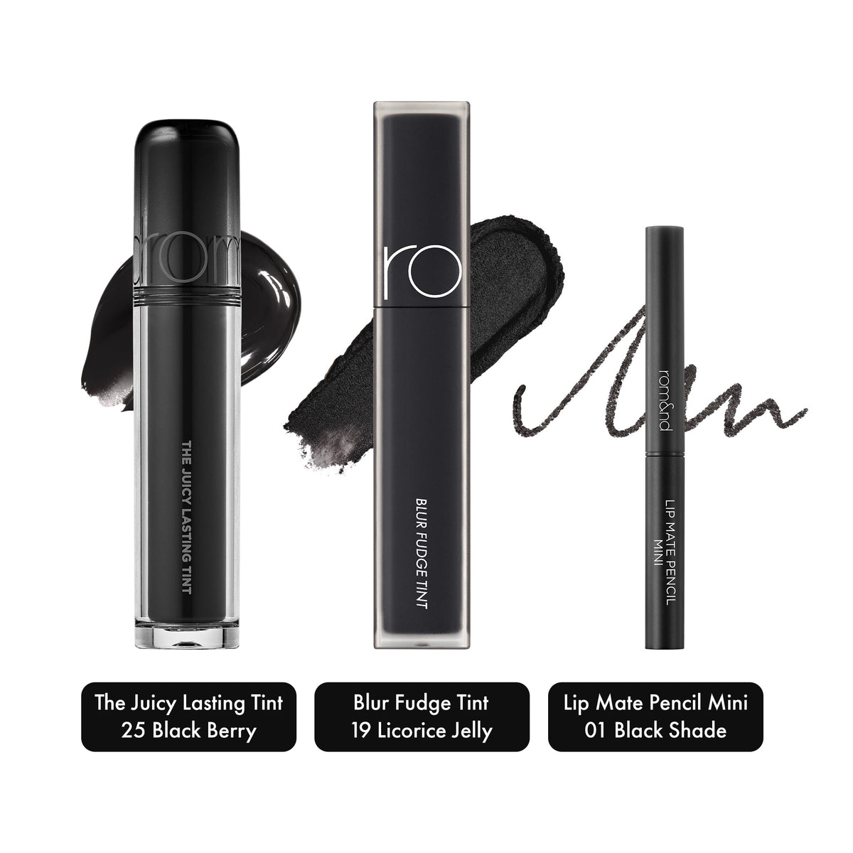 romand Black Lip Trio Set