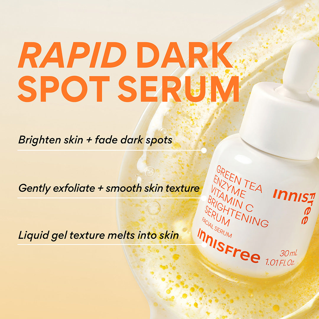 innisfree Vitamin C Green Tea Enzyme Brightening Serum Mini 10ml