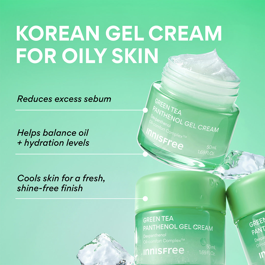 innisfree Green Tea Panthenol Gel Cream 50ml