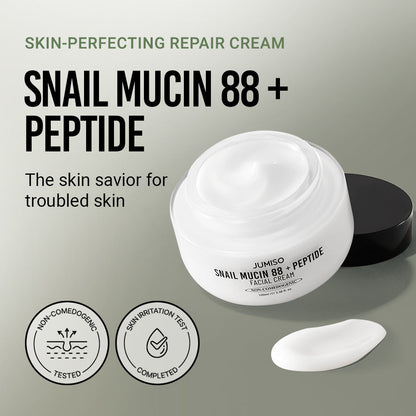 JUMISO Snail Mucin 88 + Peptide Facial Cream 100ml