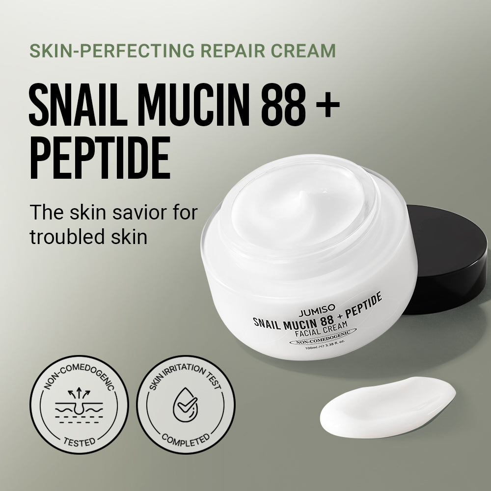 JUMISO Snail Mucin 88 + Peptide Facial Cream Mini 30ml