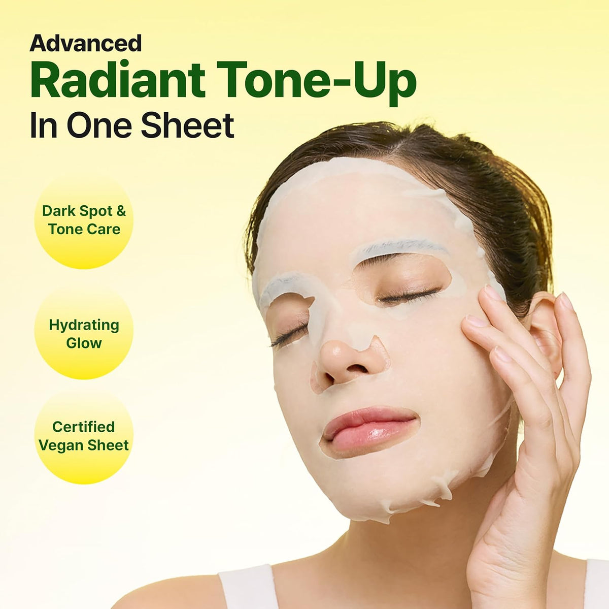 Goodal Green Tangerine Vita C Dark Spot Care Serum Mask Alpha Set 27g x 5 sheets