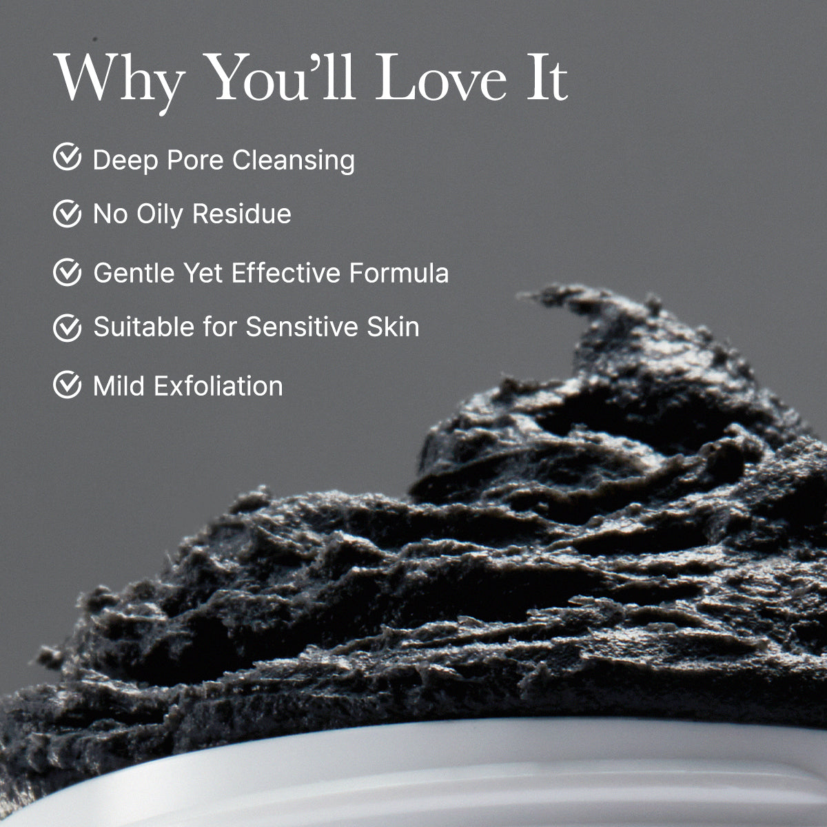 Arencia Black Tea Rice Mochi Cleanser 120g