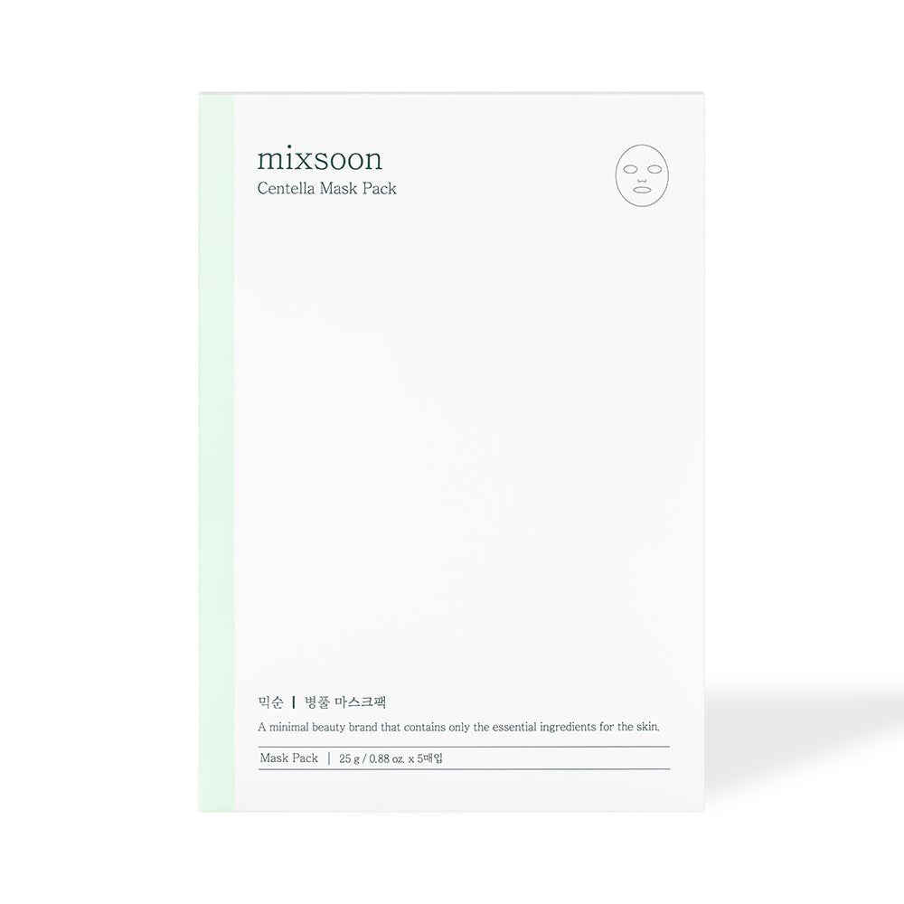 mixsoon Centella Mask Pack Set 25g x 5 sheets