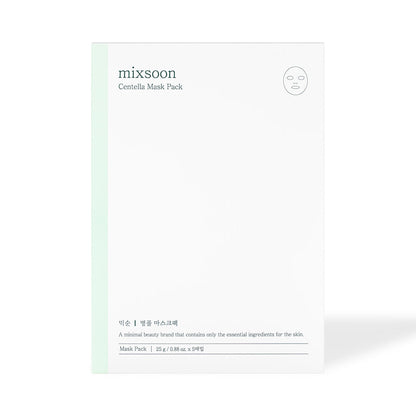 mixsoon Centella Mask Pack Set 25g x 5 sheets
