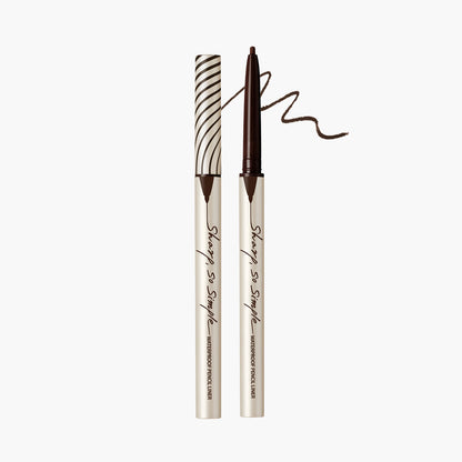 CLIO Sharp So Simple Waterproof Pencil Liner #02 Brown