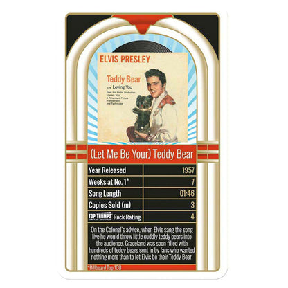 Top Trumps Elvis Presley 30 Greatest Singles Card Game