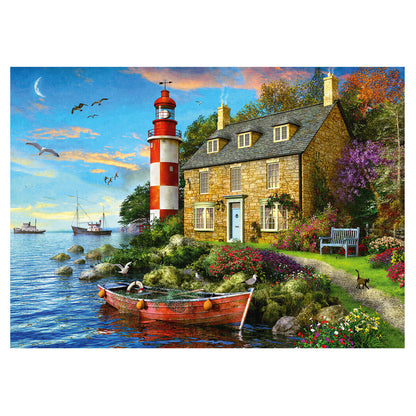Falcon de luxe The Lighthouse Keeper's Cottage Puzzle 1000 Piece