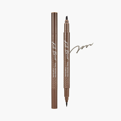 CLIO Kill Brow Dual Tattoo Pen Set #02 Light Brown