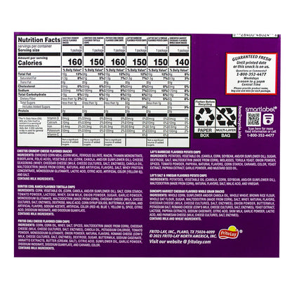 Frito -Lay Flavor Mix Chips & Snacks Variety Pack (Expires 7/2/24)