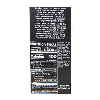 Chef's Cut Real Jerky Original Smokehouse Sticks - 1 oz.