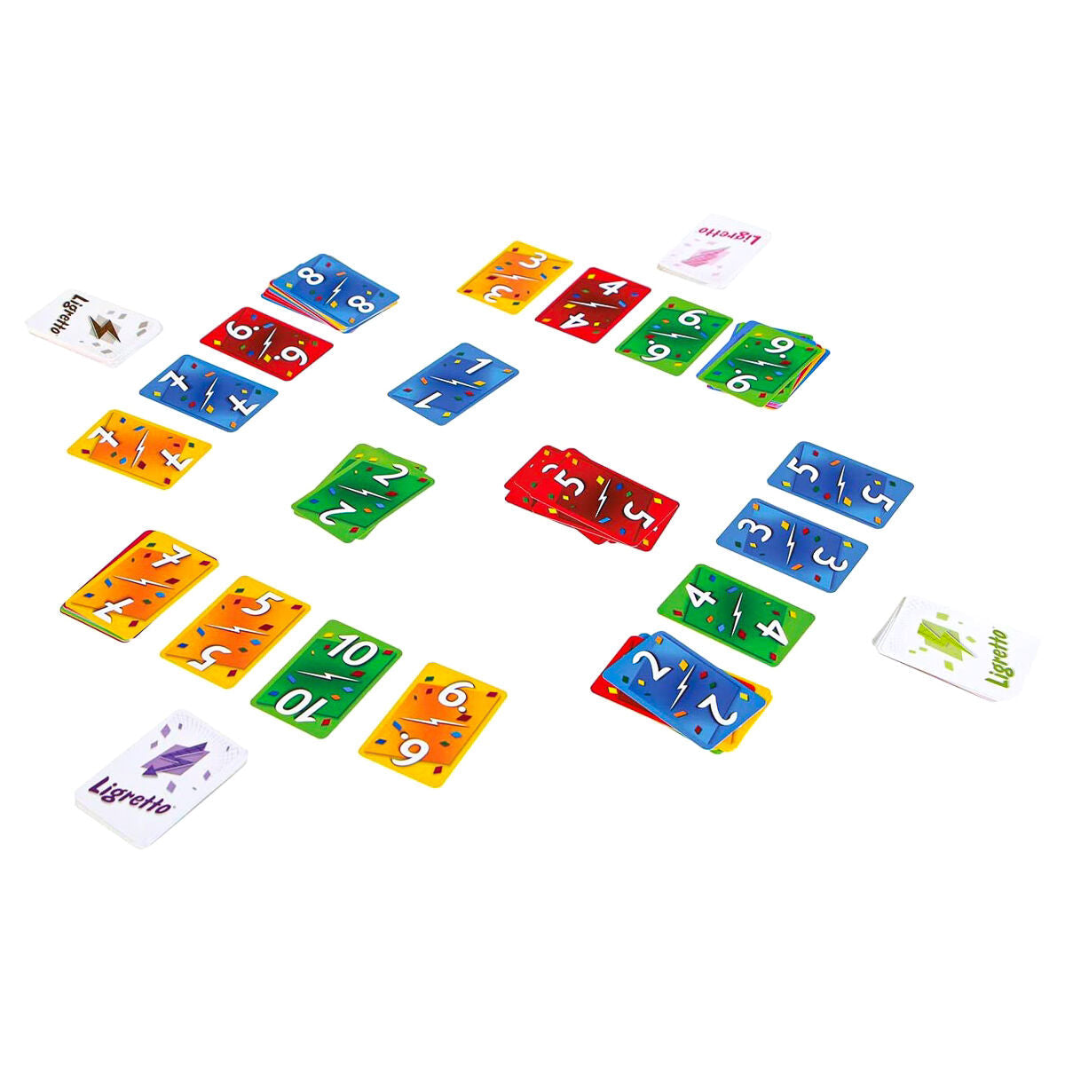 Coiledspring Ligretto Green Card Game